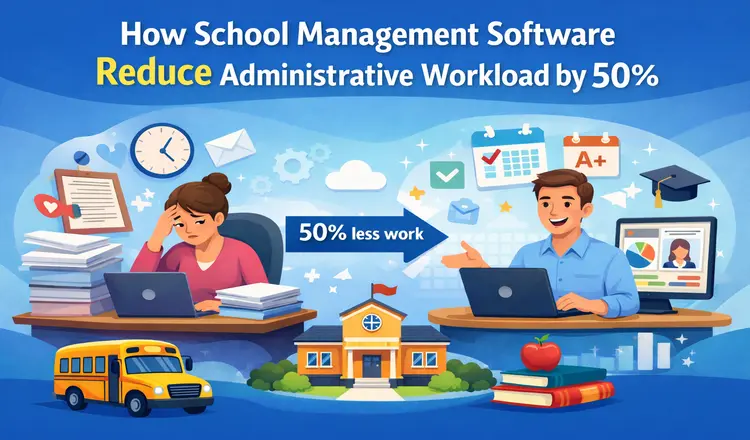 Reduce administrative workload by 50% using school management software in Bangladesh